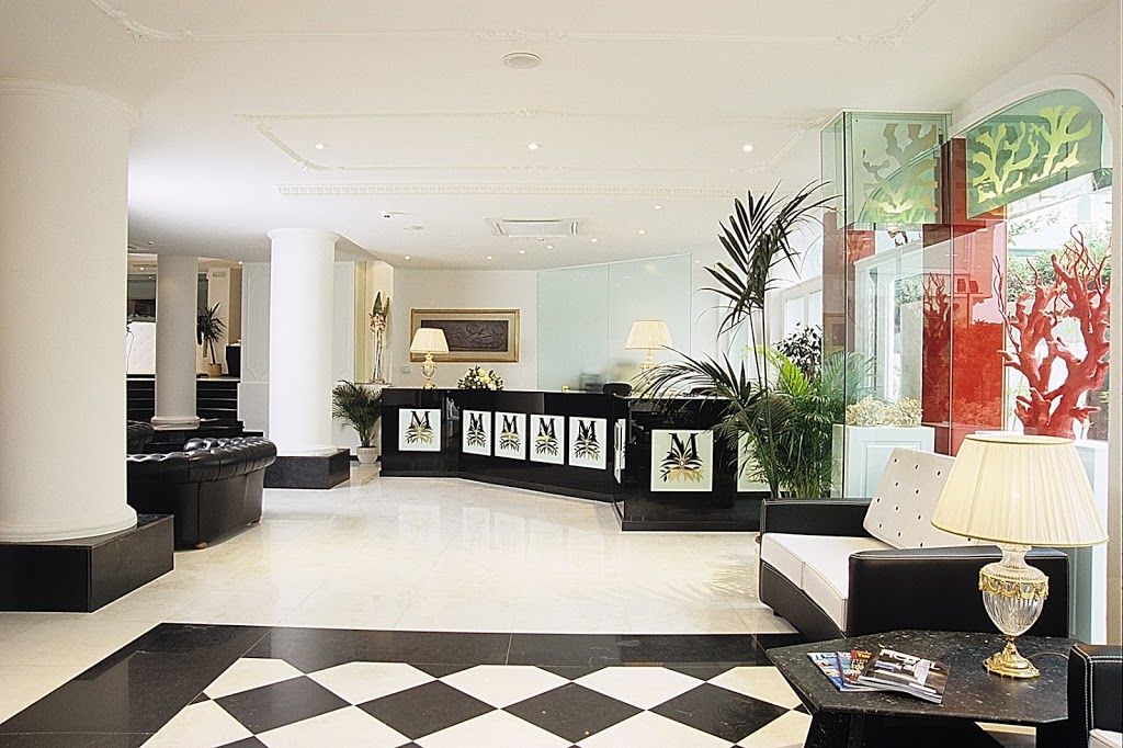 M Glamour Hotel Gabicce Mare Interiør billede